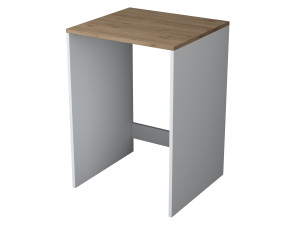 Houten wasmachinekast "Dido" - 65 x 60 x 91 cm - Wit