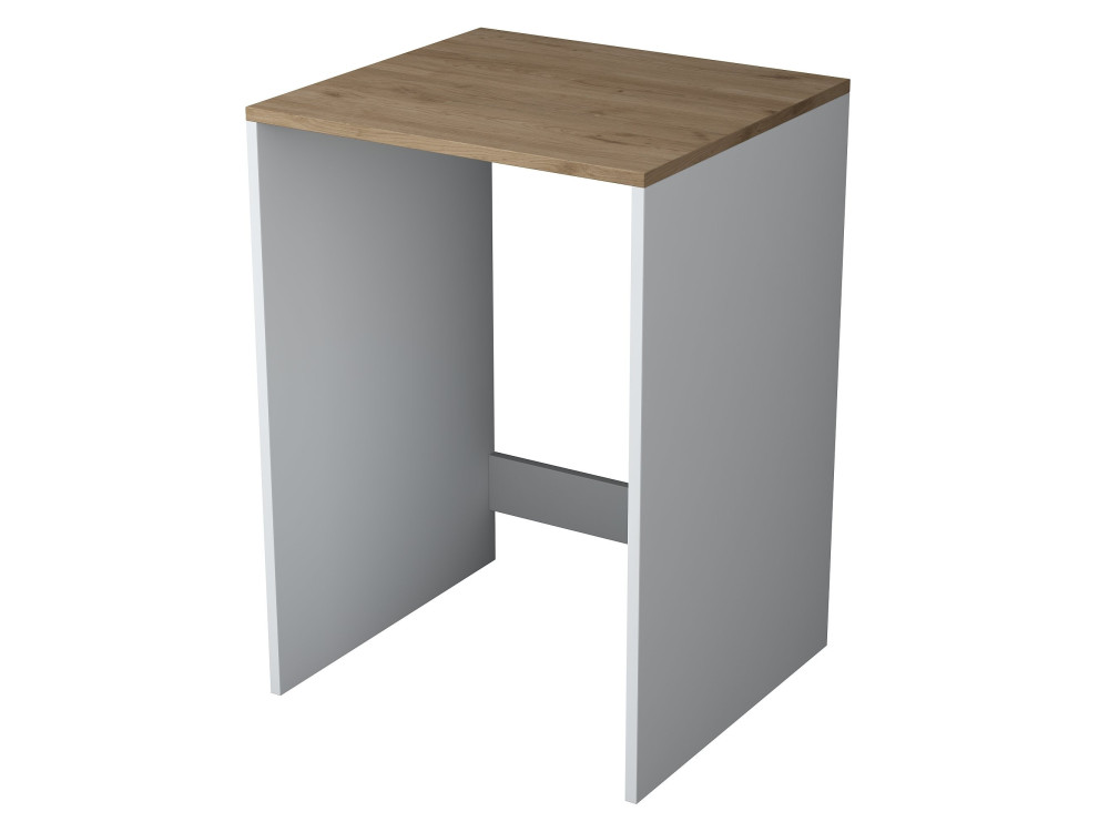 Houten wasmachinekast "Dido" - 65 x 60 x 91 cm - Wit
