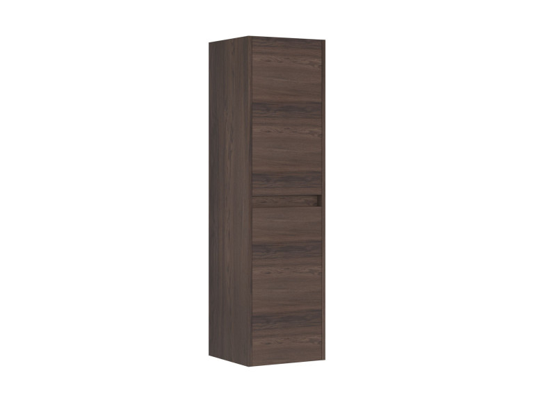 Badkamerkast "Side 40" - 40 x 27 x 138 cm - Dark Walnut