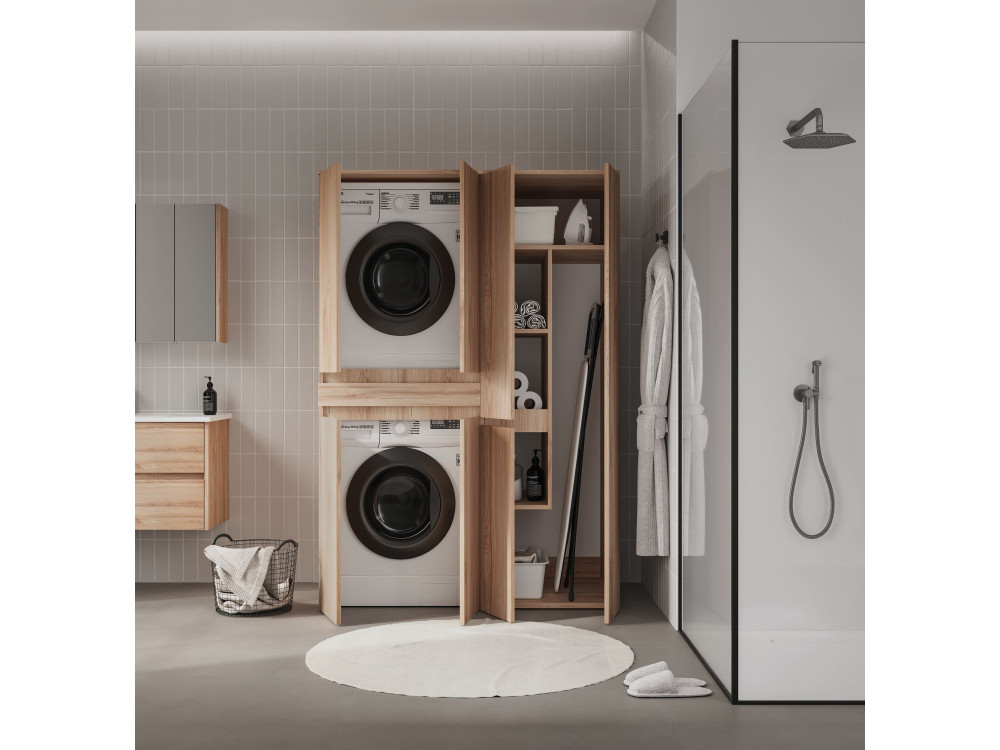Badkamerkast "Solis 60" -  cm - Eiken
