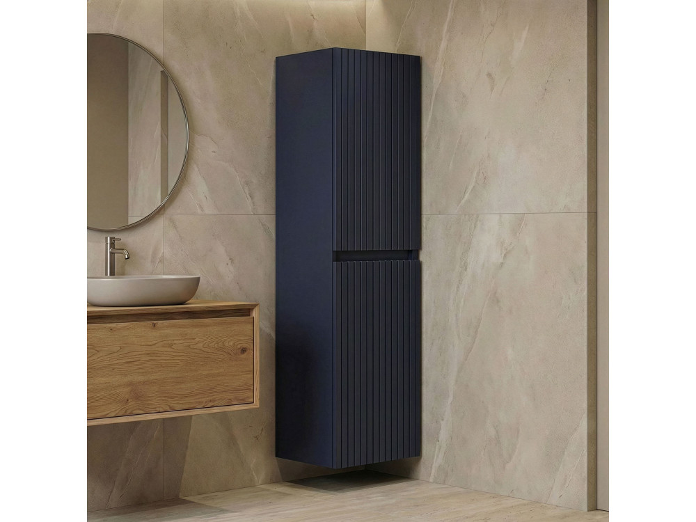 Badkamerkast "Tivoli 40" -  cm - Mat marineblauw