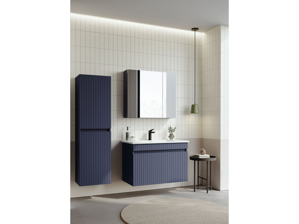 Badkamerkast "Tivoli 40" -  cm - Mat marineblauw