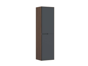 Badkamerkast "Craft 40" -  cm - Walnoot / Antraciet