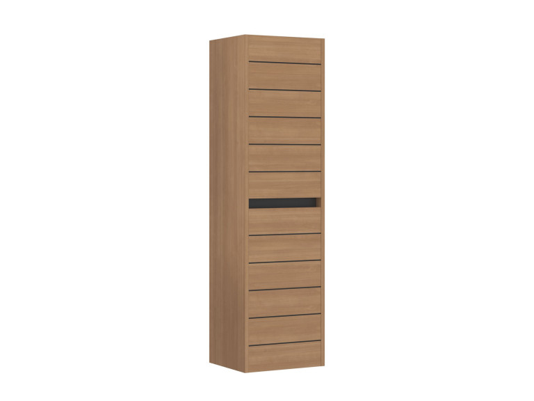 Badkamerkast "Ricato 40" - 42 x 27 x 138 cm - Walnoot
