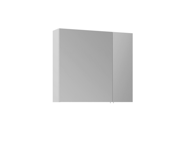 Badkamermeubel met spiegel "Side 80" - 79 x 16 x 66 cm - Matwit