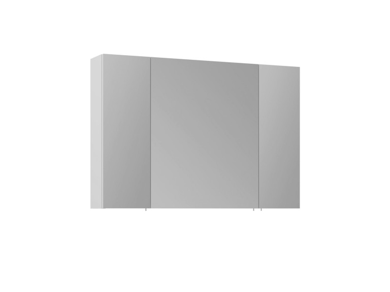 Badkamermeubel met spiegel "Side 100" - 100 x 16 x 66 cm - Matwit