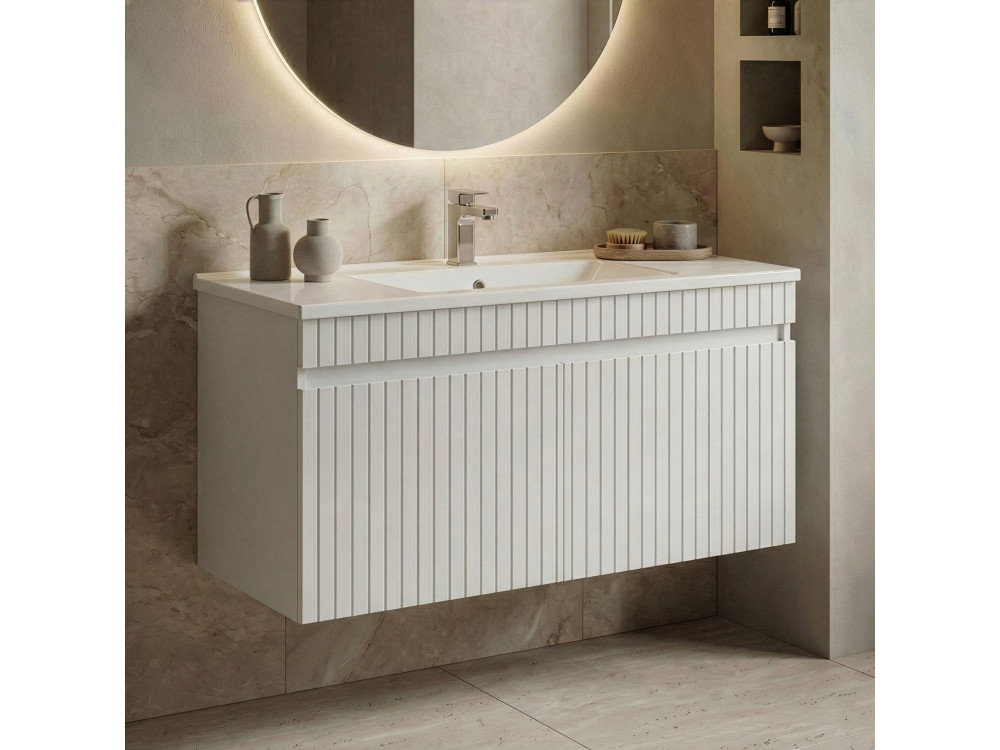Wastafelmeubel "Tivoli 100" - 100 x 45 x 57 cm - Matwit