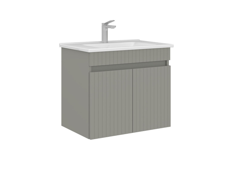 Wastafelmeubel "Tivoli 65" - 65 x 45 x 57 cm - Matte Cashmere