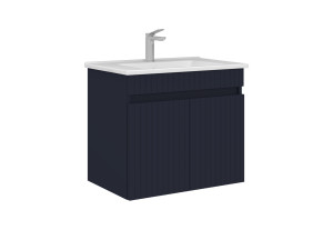 Wastafelmeubel "Tivoli 65" - 65 x 45 x 57 cm - Mat marineblauw