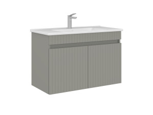 Wastafelmeubel "Tivoli 85" - 85 x 45 x 57 cm - Matte Cashmere