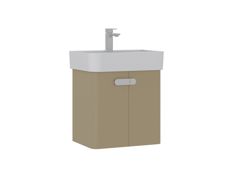 Wastafelmeubel "Orbit 55" - 55 x 38 x 62 cm - Mink