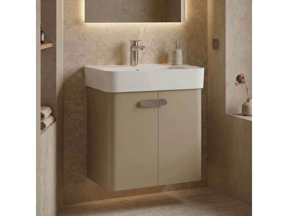 Wastafelmeubel "Orbit 55" - 55 x 38 x 62 cm - Mink