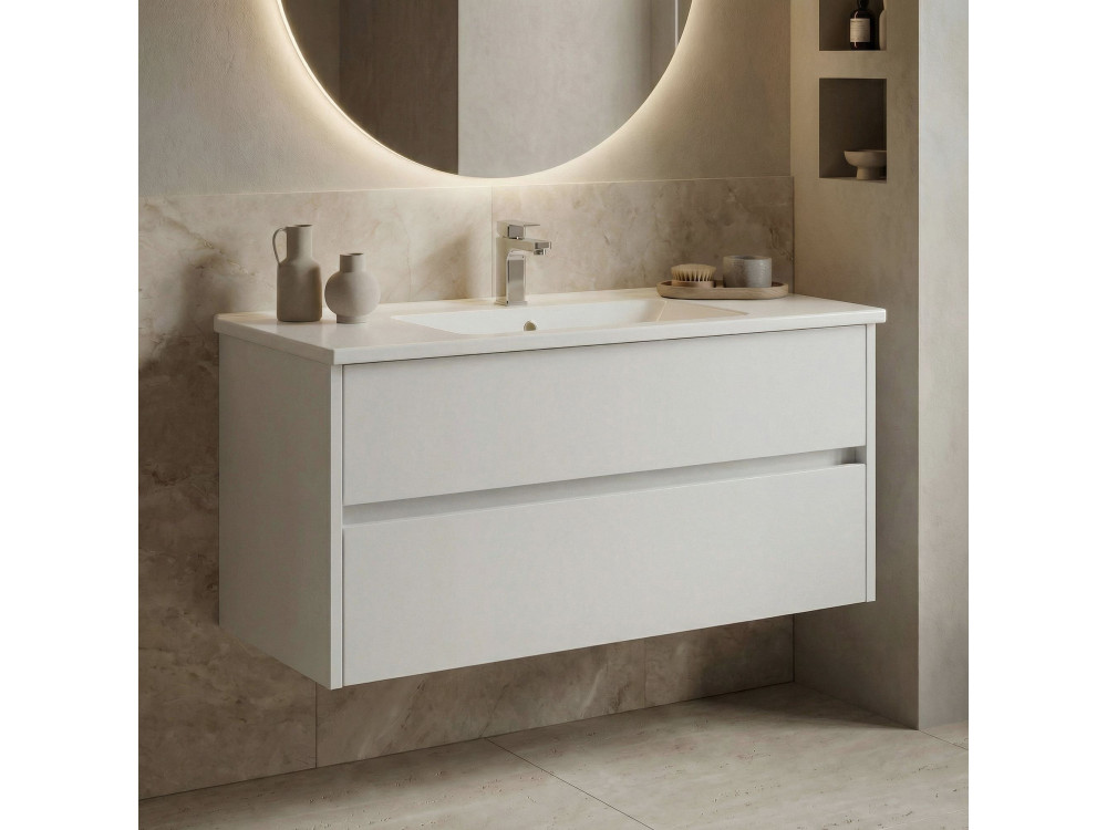 Wastafelmeubel "Side 100 v3" - 100 x 45 x 52 cm - Matwit