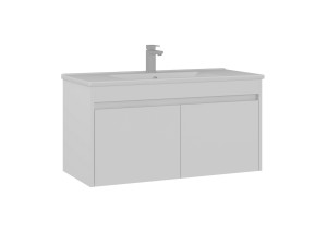Wastafelmeubel "Side 100 v3" - 100 x 45 x 52 cm - Matwit
