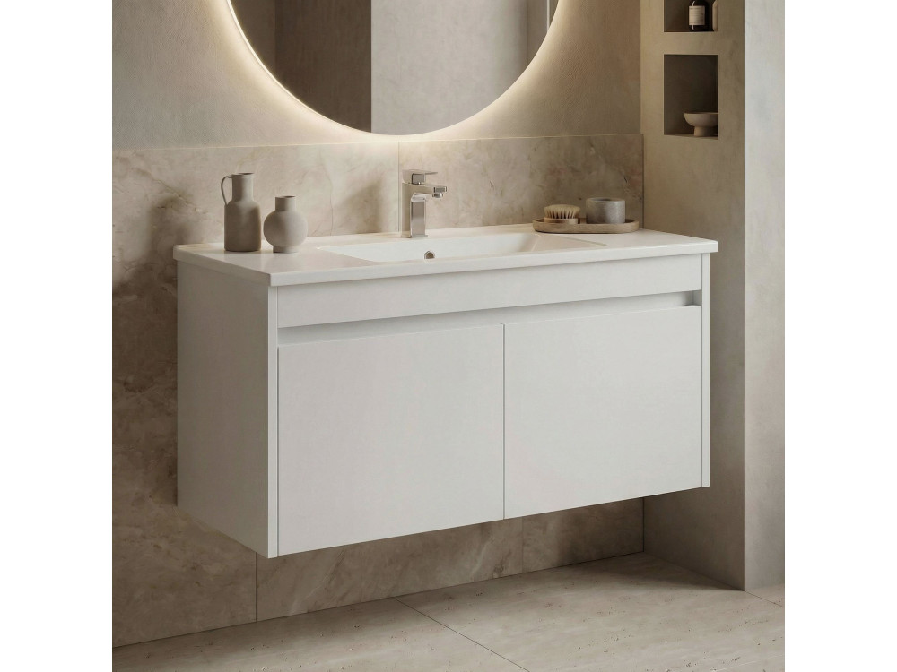 Wastafelmeubel "Side 100 v3" - 100 x 45 x 52 cm - Matwit