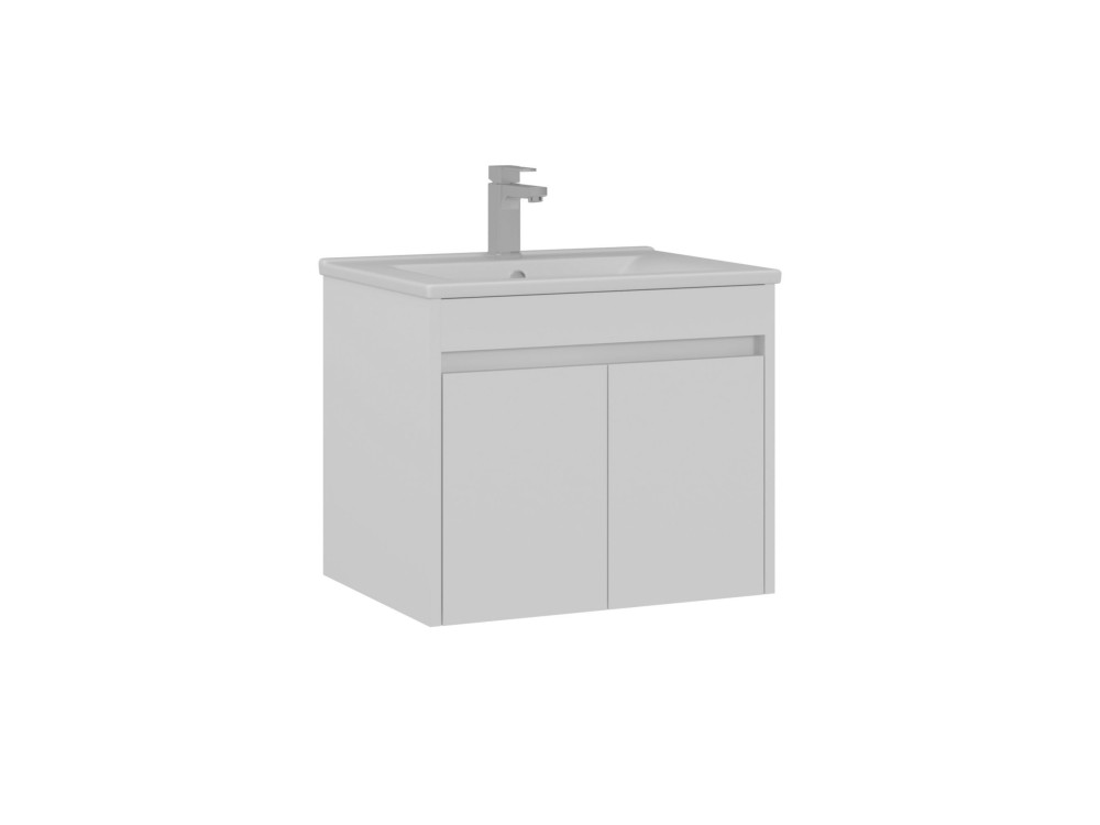 Wastafelmeubel "Side 65 v2" - 65 x 45 x 52 cm - Matwit