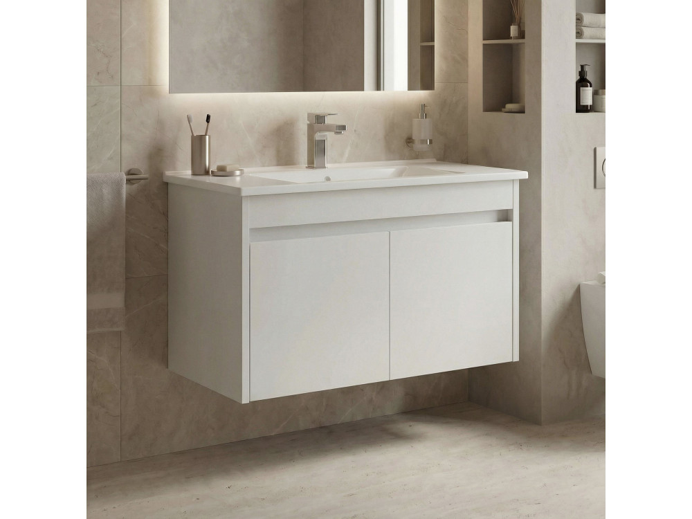 Wastafelmeubel "Side 85 v2" - 85 x 45 x 52 cm - Matwit