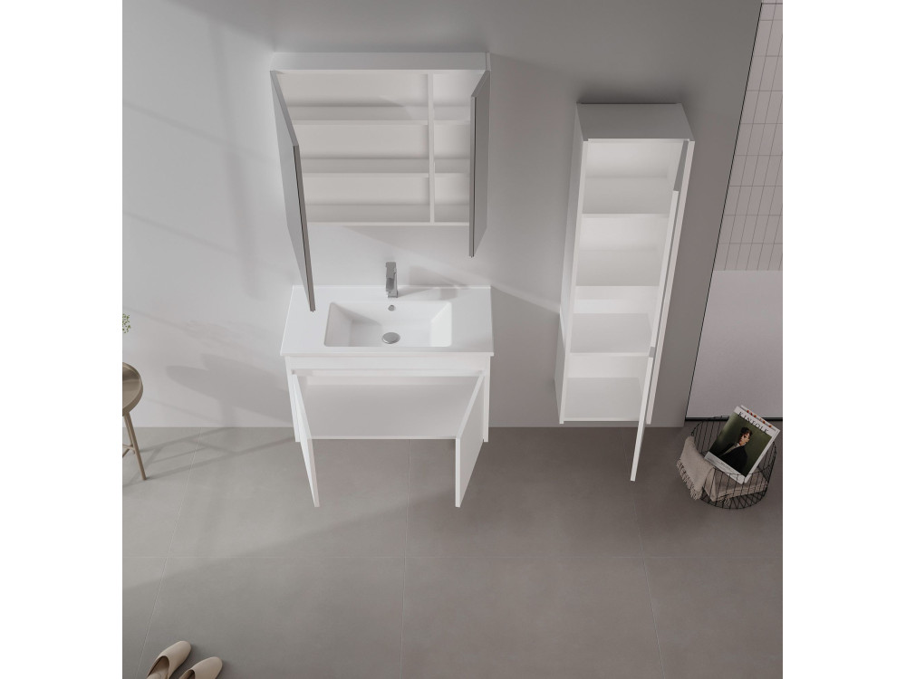 Wastafelmeubel "Side 85 v2" - 85 x 45 x 52 cm - Matwit