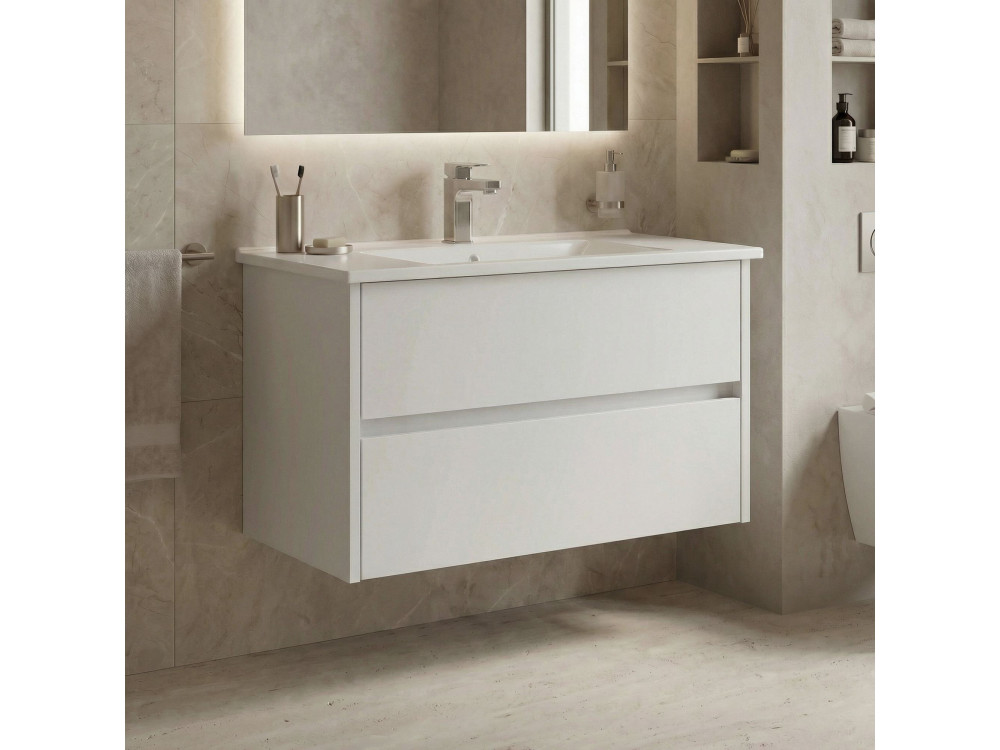 Wastafelmeubel "Side 85 v2" - 85 x 45 x 52 cm - Matwit