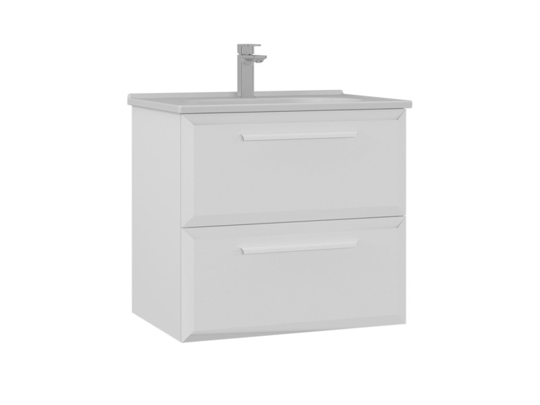 Wastafelmeubel "Nuvola 65 v2" - 65 x 50 x 62 cm - Wit
