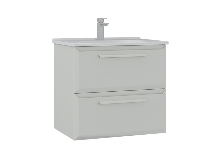 Wastafelmeubel "Nuvola 65 v2" - 65 x 50 x 62 cm - Cashmere