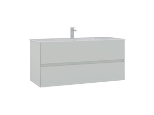 Wastafelmeubel "Nest 121 v2" - 121 x 51 x 55 cm - Matte Cashmere