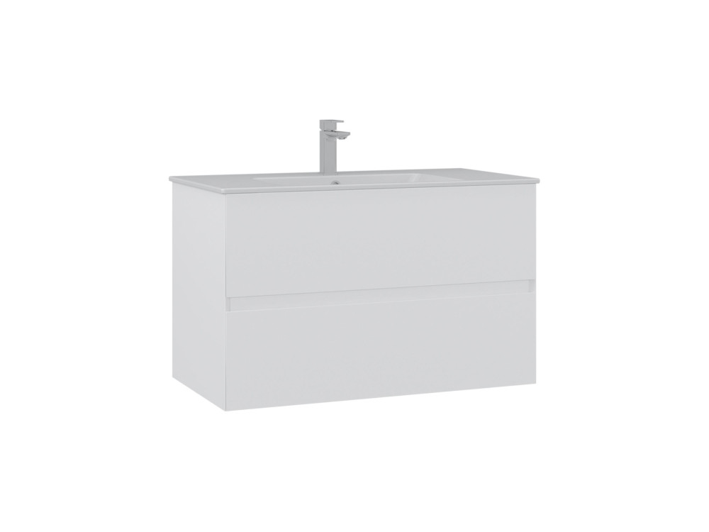 Wastafelmeubel "Nest 91 v2" - 91 x 51 x 55 cm - Matwit
