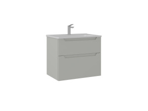 Wastafelmeubel "Messina 65 v2" - 65 x 45 x 55 cm - Matte Cashmere