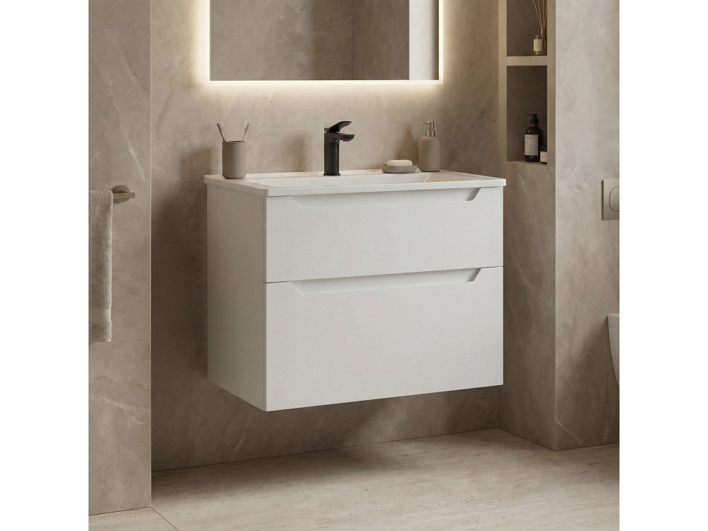 Wastafelmeubel "Messina 65 v2" - 65 x 45 x 55 cm - Matwit