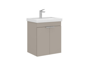 Wastafelmeubel "Desna 50" - 50 x 38 x 58 cm - Zandkleur