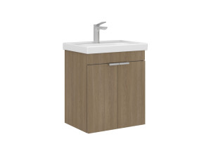 Wastafelmeubel "Desna 50" - 50 x 38 x 58 cm - Sonomo Oak