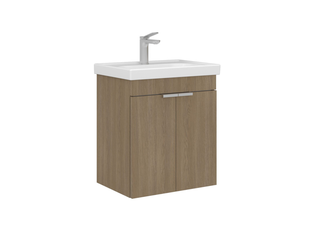 Wastafelmeubel "Desna 50" - 50 x 38 x 58 cm - Sonomo Oak