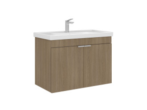 Wastafelkast "Desna 80" - 80 x 45 x 58 cm - Sonomo Oak
