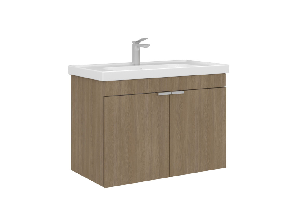 Wastafelkast "Desna 80" - 80 x 45 x 58 cm - Sonomo Oak