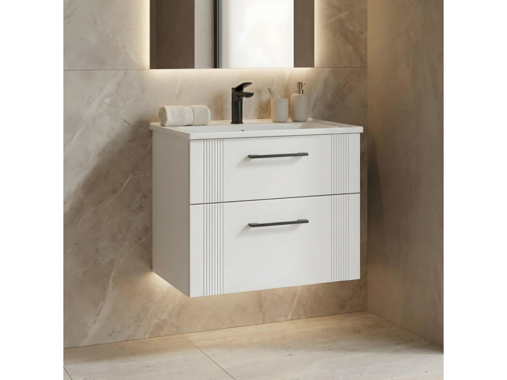 Wastafelmeubel "Bari 65 v2" - 65 x 45 x 55 cm - Matwit