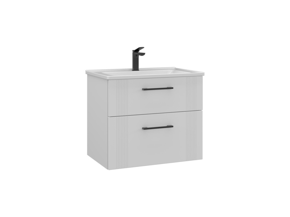 Wastafelmeubel "Bari 65 v2" - 65 x 45 x 55 cm - Matwit