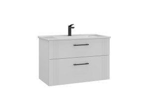 Wastafelmeubel "Bari 85 v2" - 85 x 45 x 55 cm - Matwit