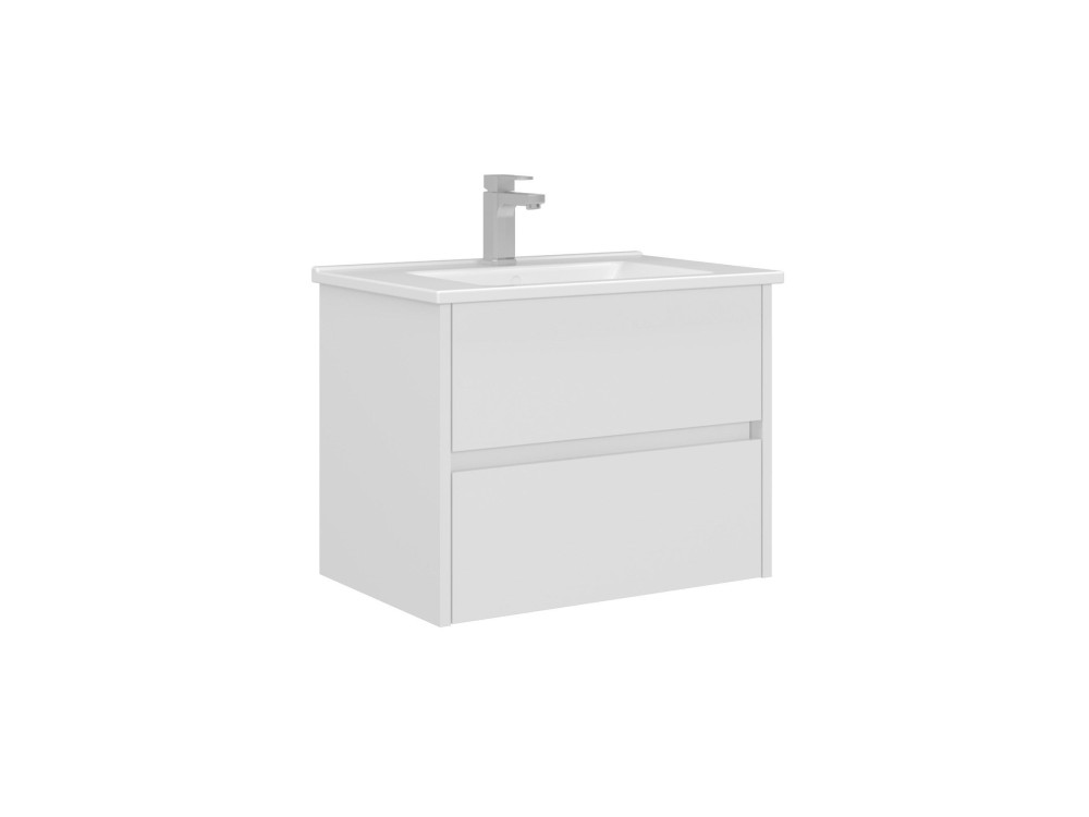 Wastafelmeubel "Arno 65" - 65 x 45 x 52 cm - Wit