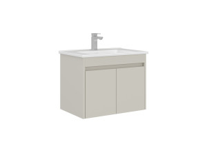 Wastafelmeubel "Arno 65" - 65 x 45 x 52 cm - Cashmere