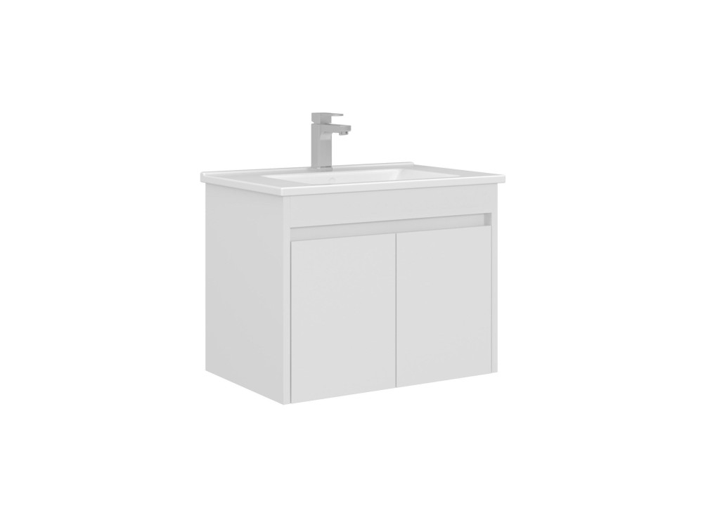 Wastafelmeubel "Arno 65" - 65 x 45 x 52 cm - Wit