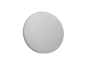 Decoratieve houten spiegel "Moonlight 90 v2" - 90 x 7 x 90 cm - Matte Mink