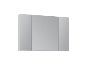 Badkamermeubel met spiegel "Nuvola 100 v2" - 97 x 16 x 66 cm - Cashmere