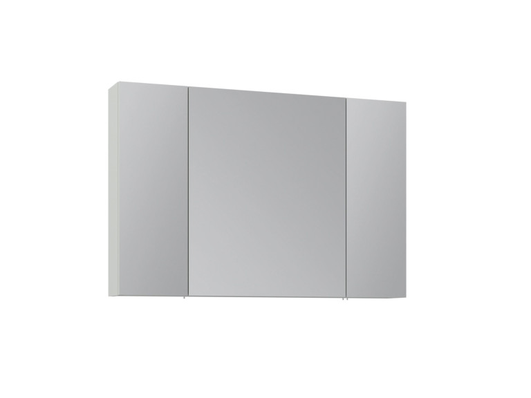 Badkamermeubel met spiegel "Nuvola 100 v2" - 97 x 16 x 66 cm - Cashmere