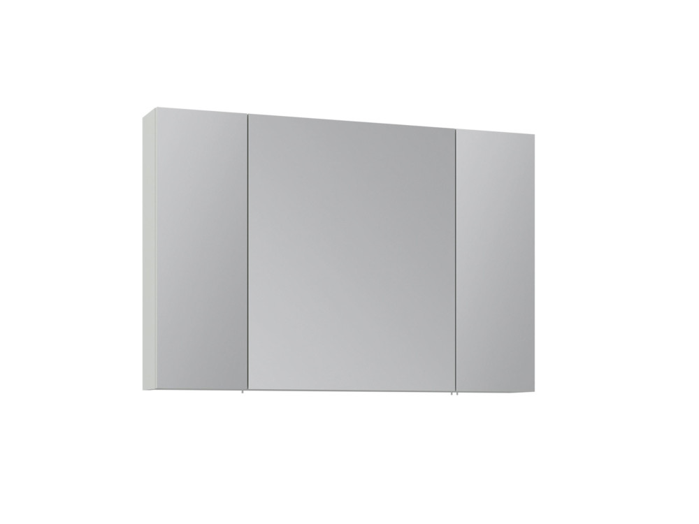 Badkamermeubel met spiegel "Nuvola 100 v2" - 97 x 16 x 66 cm - Cashmere