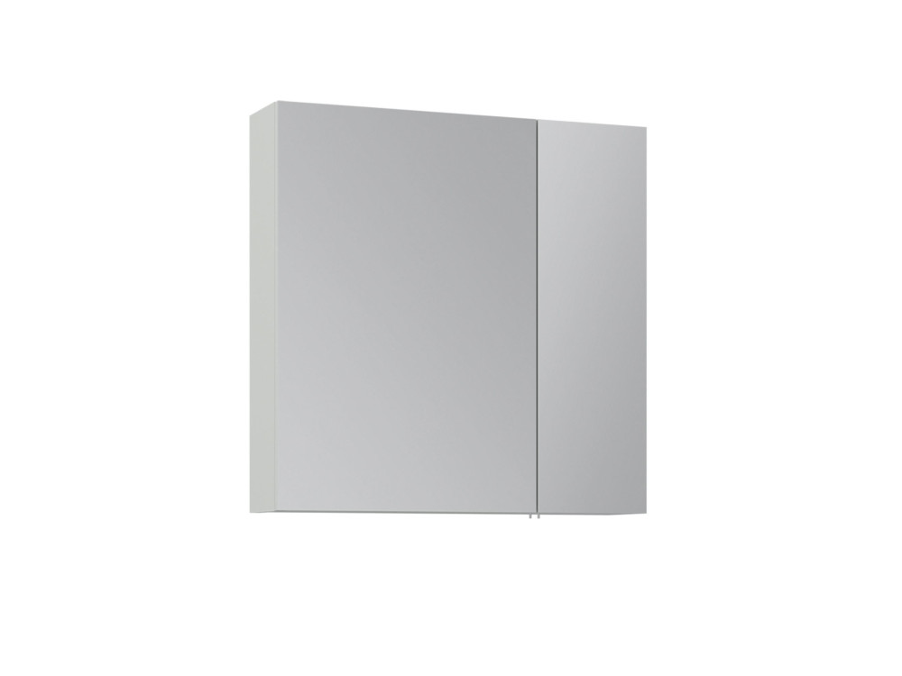 Badkamermeubel met spiegel "Nuvola 60 v2" - 66 x 16 x 60 cm - Cashmere