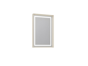 Decoratieve houten spiegel "Craft 60 x 90 v2" - 60 x 10 x 90 cm - Matte Mink