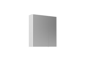 Badkamermeubel met spiegel "Arno 60" - 60 x 16 x 66 cm - Wit