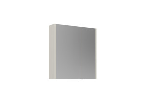 Badkamermeubel met spiegel "Arno 60" - 60 x 16 x 66 cm - Cashmere