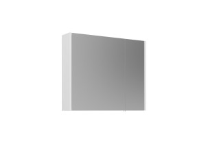 Badkamermeubel met spiegel "Arno 80" - 79 x 16 x 66 cm - Wit