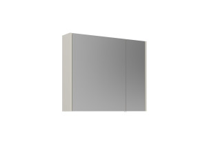 Badkamermeubel met spiegel "Arno 80" - 79 x 16 x 66 cm - Cashmere